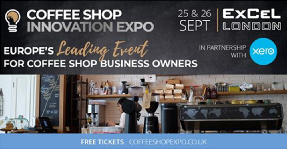We’re Exhibiting! Coffee Shop Innovation Show 2018