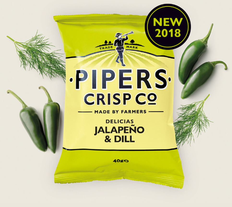 New Piper’s crisps- Jalapeno & Dill