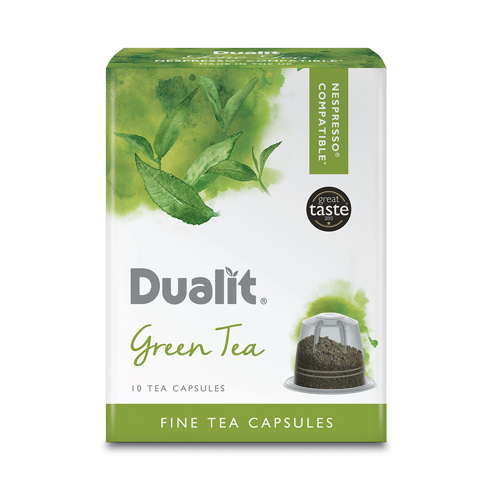 Dualit Fine Tea Capsules Green Tea – Case