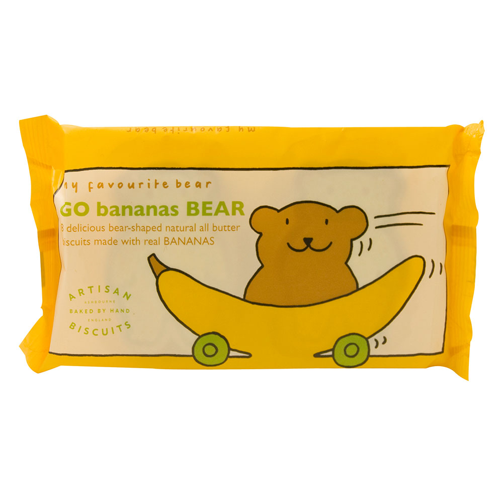 Artisan Banana Bear Biscuits