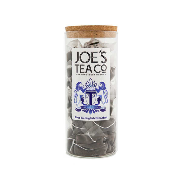 Storage Glass Jar for Joes Tea Co.