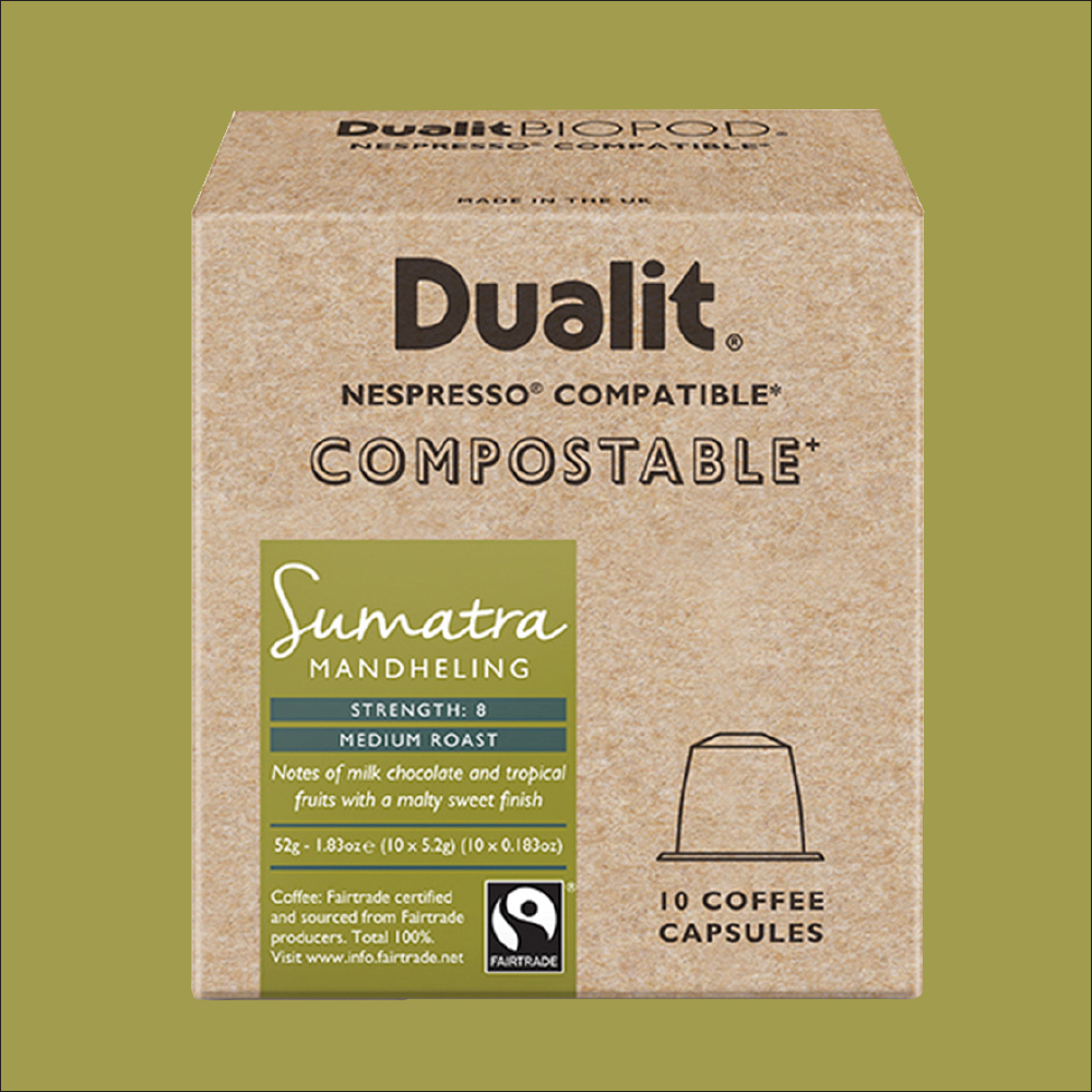 Dualit Compostable Capsules Sumatra – Case